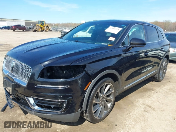 2020 Lincoln Nautilus Reserve with VIN 2LMPJ8K90LBL10657, listed as a IAAI auction lot 42091471 with 74,927 mi miles and . Bid and sale history available at DreamBid. Image 18.