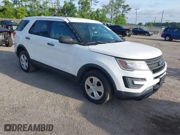2017 Ford Police Interceptor Utility with VIN 1FM5K8AR0HGB92630, listed as a IAAI auction lot 42276713 with Not provided miles and . Bid and sale history available at DreamBid. Image 1.