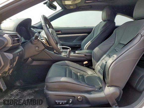 2015 Lexus RC 350 F Sport with VIN JTHHE5BC8F5002355, listed as a Copart auction lot 56369295 with 72,620 mi miles and Salvage title. Bid and sale history available at DreamBid. Image 7.