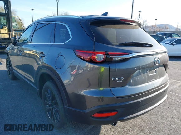 2022 Mazda CX-9 Touring Plus with VIN JM3TCBAY9N0624267, listed as a IAAI auction lot 41537381 with 32,776 mi miles. Bid and sale history available at carsss.com. Image 3.