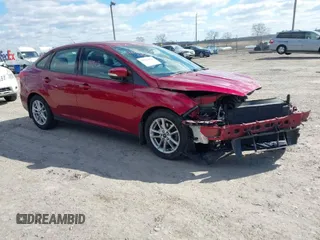 2016 Ford Focus SE with VIN 1FADP3F29GL206987, listed as a IAAI auction lot 41684013 with 92,889 mi miles. Bid and sale history available at carsss.com. Image 1.
