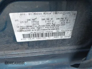 2008 Mazda Mazda3 s Sport with VIN JM1BK343781796292, listed as a IAAI auction lot 41970668 with 197,050 mi miles. Bid and sale history available at carsss.com. Image 9.