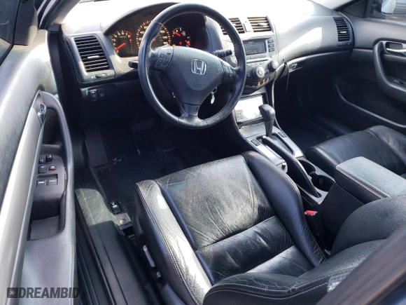 2007 Honda Accord Cpe EX-L with VIN 1HGCM82617A000385, listed as a Copart auction lot 86981654 with NaN miles and Salvage Title. Bid and sale history available at carsss.com. Image 8.