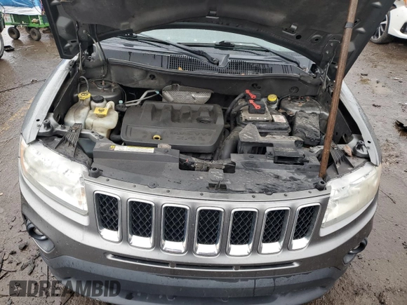 2011 Jeep Compass Latitude with VIN 1J4NT1FB5BD224608, listed as a Copart auction lot 87030574 with 159,530 mi miles and Clean Title. Bid and sale history available at carsss.com. Image 12.