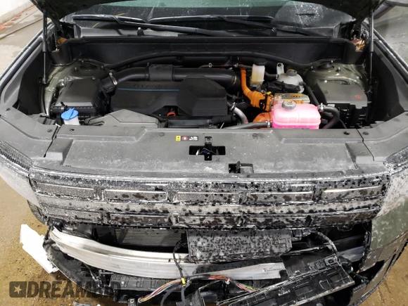 2024 Hyundai Santa Fe Hybrid Limited with VIN 5NMP3DG11RH010867, listed as a Copart auction lot 46503485 with 15,297 mi miles and Salvage Title. Bid and sale history available at carsss.com. Image 12.