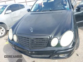 2007 Mercedes-Benz E-Class 3.5L with VIN WDBUF87X37B145449, listed as a IAAI auction lot 41159609 with 8,027 mi miles. Bid and sale history available at carsss.com. Image 6.