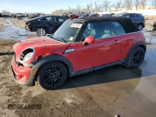 2015 MINI Convertible S z VIN WMWZP3C57FT299177, wystawiony jako Copart lot #43277825 z przebiegiem 79 454 mil mil oraz Szkoda całkowita • Salvage title. Historia ofert i sprzedaży dostępna na DreamBid. Obrazek 1.