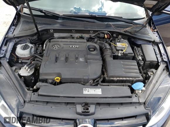 2015 Volkswagen Golf SportWagen TDI SE with VIN 3VWFA7AUXFM505063, listed as a Copart auction lot 67544893 with 120,522 mi miles. Bid and sale history available at carsss.com. Image 11.