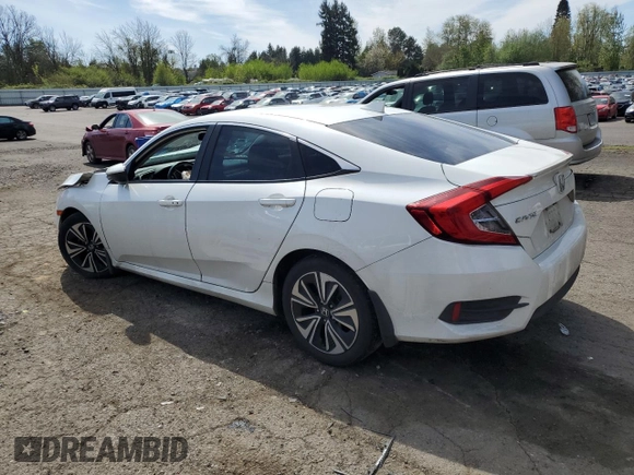 2016 Honda Civic EX-L with VIN 19XFC1F79GE204714, listed as a Copart auction lot 53377405 with 122,309 mi miles and Salvage title. Bid and sale history available at DreamBid. Image 2.