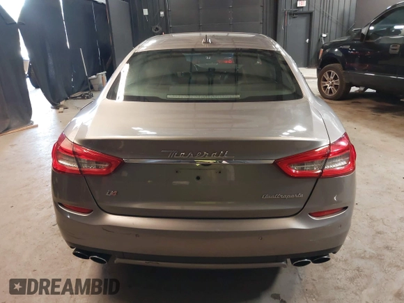 2015 Maserati Quattroporte S Q4 z VIN ZAM56RRAXF1158381, wystawiony jako IAAI lot #39717772 z przebiegiem 100 836 mil mil oraz . Historia ofert i sprzedaży dostępna na DreamBid. Obrazek 17.