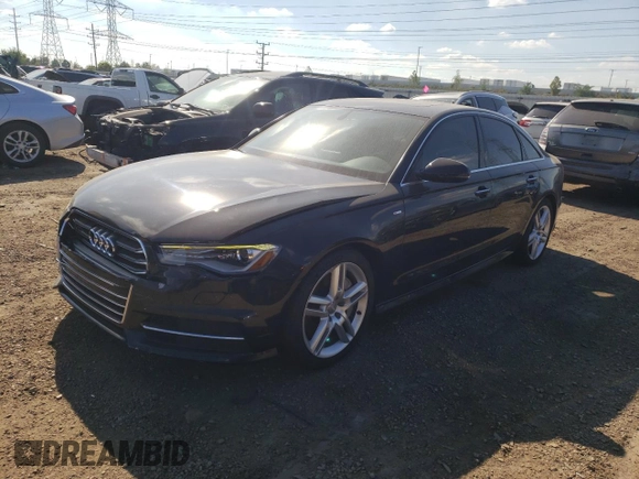 2016 Audi A6 2.0T Premium Plus with VIN WAUDFAFC2GN006156, listed as a Copart auction lot 70176314 with 86,704 mi miles and Salvage Title. Bid and sale history available at carsss.com. Image 1.