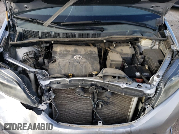 2012 Toyota Sienna SE with VIN 5TDXK3DC8CS209938, listed as a Copart auction lot 49187275 with 120,066 mi miles and Salvage Title. Bid and sale history available at carsss.com. Image 12.