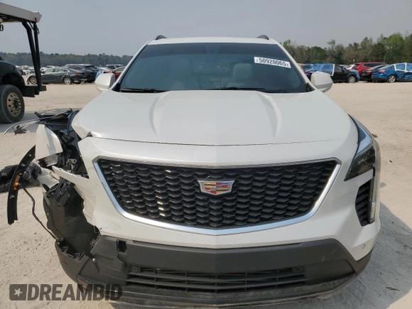 2019 Cadillac XT4 FWD Sport with VIN 1GYFZER47KF160325, listed as a Copart auction lot 50920065 with 56,902 mi miles and Non repairable. Bid and sale history available at DreamBid. Image 5.