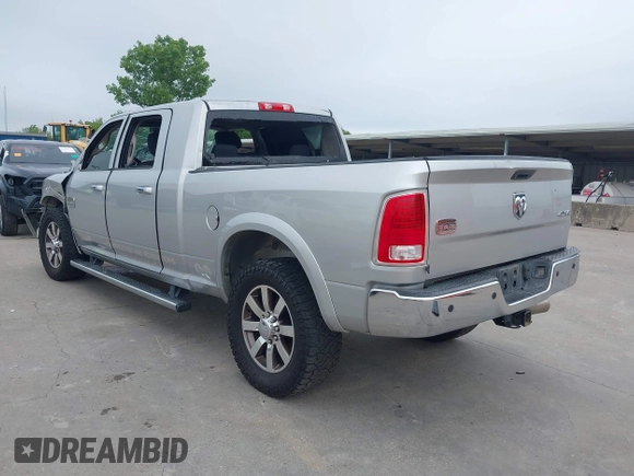 2013 Ram 2500 Longhorn with VIN 3C6UR5PL3DG542920, listed as a IAAI auction lot 42298466 with Not provided miles and . Bid and sale history available at DreamBid. Image 3.