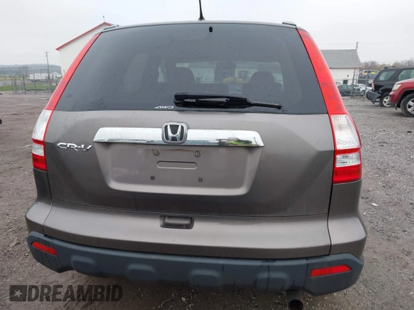 2009 Honda CR-V EX with VIN 5J6RE485X9L036252, listed as a IAAI auction lot 42017954 with 216,225 mi miles. Bid and sale history available at carsss.com. Image 16.