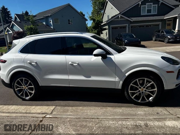 2021 Porsche Cayenne S with VIN WP1AB2AY5MDA27111, listed as a IAAI auction lot 42676924 with 52,329 mi miles and . Bid and sale history available at DreamBid. Image 14.