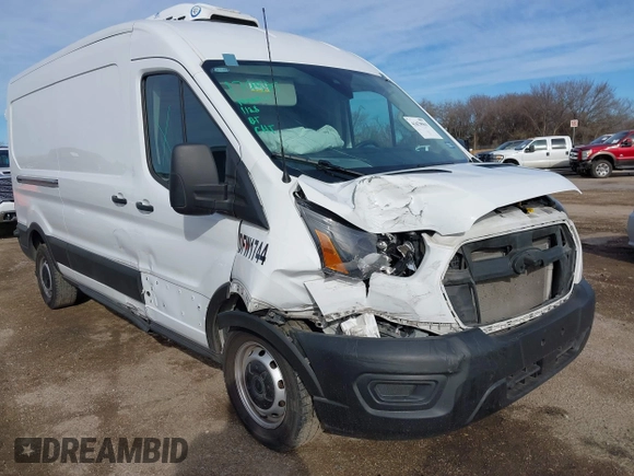2023 Ford Transit Cargo with VIN 1FTBR1C86PKB71744, listed as a IAAI auction lot 41678963 with 47,373 mi miles. Bid and sale history available at carsss.com. Image 6.