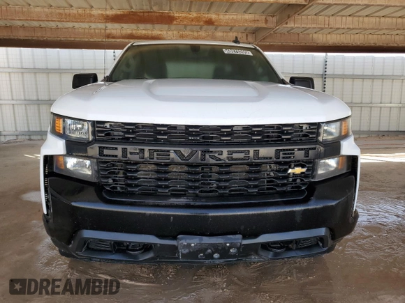 2020 Chevrolet Silverado 1500 Work Truck with VIN 1GCRYAEF0LZ167882, listed as a Copart auction lot 48070205 with 58,104 mi miles and Clean Title. Bid and sale history available at carsss.com. Image 5.