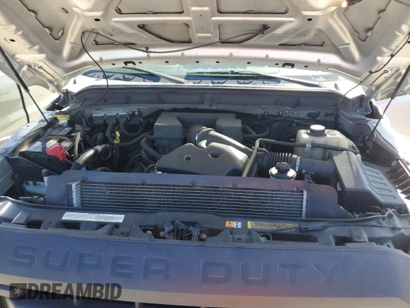 2012 Ford F-250 XL with VIN 1FDBF2A67CEC73025, listed as a Copart auction lot 75308984 with 107,018 mi miles and Salvage title. Bid and sale history available at DreamBid. Image 11.