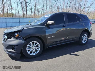 2021 Chevrolet Equinox LS with VIN 2GNAXHEV7M6142644, listed as a Copart auction lot 50653865 with 51,288 mi miles and Clean Title. Bid and sale history available at carsss.com. Image 1.
