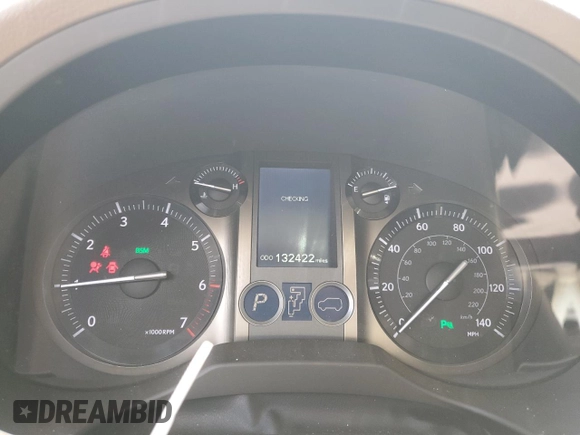 2017 Lexus GX 460 z VIN JTJBM7FX6H5153147, wystawiony jako Copart lot #52006515 z przebiegiem 132 422 mil mil oraz Szkoda całkowita • Salvage title. Historia ofert i sprzedaży dostępna na DreamBid. Obrazek 9.