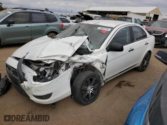 2009 Mitsubishi Lancer DE with VIN JA3AU16U89U004049, listed as a Copart auction lot 78642234 with 176,732 mi miles and Salvage Title. Bid and sale history available at carsss.com. Image 1.