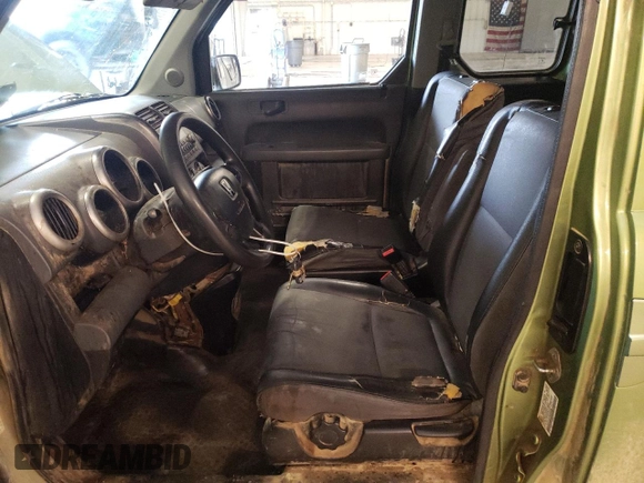 2006 Honda Element EX-P with VIN 5J6YH18706L005588, listed as a Copart auction lot 55420525 with 313,933 mi miles and Salvage Title. Bid and sale history available at DreamBid. Image 7.