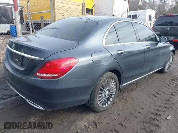 2016 Mercedes-Benz C 300 Luxury with VIN 55SWF4KB9GU108299, listed as a IAAI auction lot 41630830 with 89,484 mi miles and . Bid and sale history available at carsss.com. Image 4.