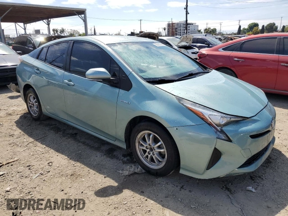 2016 Toyota Prius Two with VIN JTDKBRFU4G3006135, listed as a Copart auction lot 50392785 with 131,954 mi miles and Salvage Title. Bid and sale history available at DreamBid. Image 4.