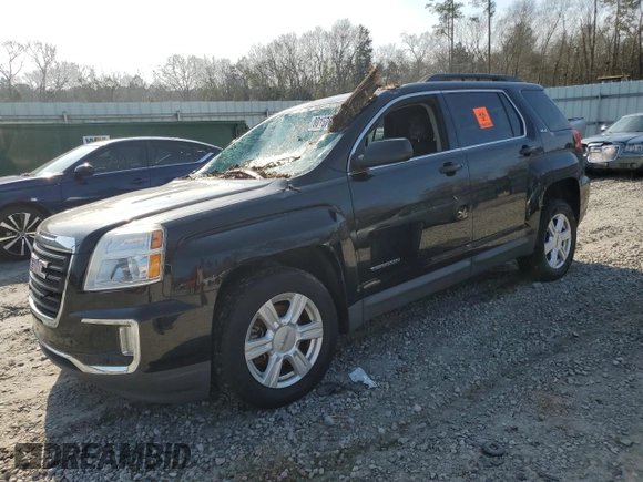 2016 GMC Terrain SLE with VIN 2GKFLNE35G6118181, listed as a Copart auction lot 80167674 with 64,430 mi miles and Salvage Title. Bid and sale history available at carsss.com. Image 1.