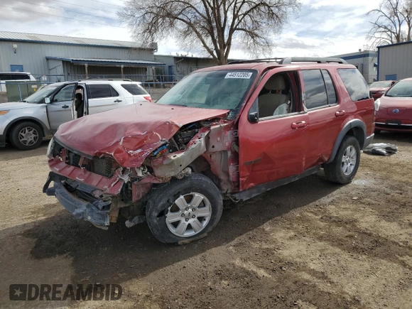 2007 Ford Explorer XLT with VIN 1FMEU63E57UB45148, listed as a Copart auction lot 44512205 with Not Provided miles and Non Repairable. Bid and sale history available at carsss.com. Image 1.