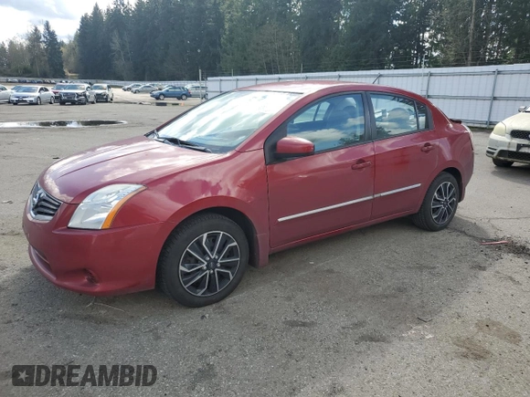 2010 Nissan Sentra SR with VIN 3N1AB6AP0AL685640, listed as a Copart auction lot 51280935 with 121,818 mi miles and Salvage Title. Bid and sale history available at DreamBid. Image 1.