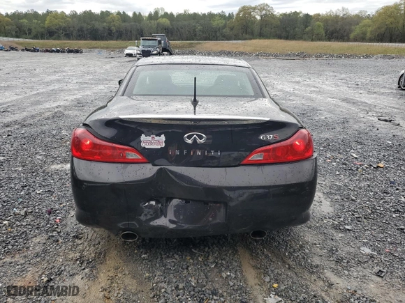 2011 Infiniti G37 Convertible with VIN JN1CV6FE7BM951735, listed as a Copart auction lot 48685295 with 82,584 mi miles and Salvage Title. Bid and sale history available at carsss.com. Image 6.
