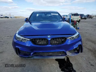 2018 BMW M3 with VIN WBS8M9C53J5L71752, listed as a Copart auction lot 37308724 with 19,425 mi miles. Bid and sale history available at carsss.com. Image 5.