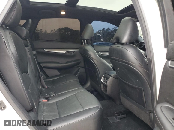 2022 Infiniti QX50 LUXE with VIN 3PCAJ5BA0NF106235, listed as a Copart auction lot 84685444 with 33,028 mi miles and Salvage Title. Bid and sale history available at carsss.com. Image 11.