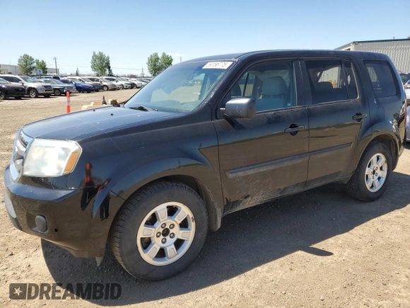 2011 Honda Pilot LX with VIN 5FNYF4H20BB502574, listed as a Copart auction lot 59156775 with 269,212 mi miles and Salvage title. Bid and sale history available at DreamBid. Image 1.