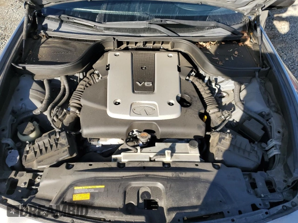 2011 Infiniti G25 Journey with VIN JN1DV6APXBM603814, listed as a Copart auction lot 49744235 with 145,615 mi miles and Salvage title. Bid and sale history available at DreamBid. Image 11.