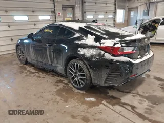 2015 Lexus RC 350 with VIN JTHSE5BC3F5004035, listed as a IAAI auction lot 41406589 with 128,155 mi miles. Bid and sale history available at carsss.com. Image 3.