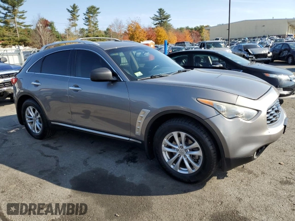 2009 Infiniti FX35 with VIN JNRAS18W89M154927, listed as a Copart auction lot 77336834 with 200,573 mi miles and Clean Title. Bid and sale history available at carsss.com. Image 4.