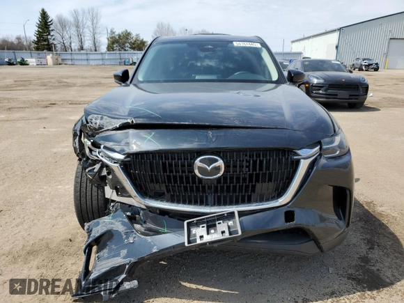 2024 Mazda CX-90 Preferred Plus с VIN JM3KKCHD3R1104928, выставлен на аукционе Copart как лот 54167445 с пробегом 4 518 миль миль и Списание • Salvage title. История ставок и продаж доступна на DreamBid. Изображение 5.