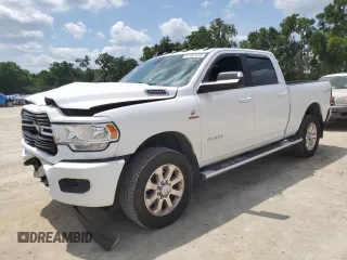 2019 Ram 2500 Big Horn with VIN 3C6UR5DL5KG656693, listed as a Copart auction lot 57482815 with 106,327 mi miles and Salvage title. Bid and sale history available at DreamBid. Image 1.