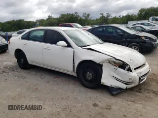 2008 Chevrolet Impala Police Police with VIN 2G1WS553389195073, listed as a Copart auction lot 56035744 with 174,499 mi miles and Salvage Title. Bid and sale history available at carsss.com. Image 4.