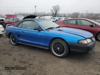1994 Ford Mustang z VIN 1FALP45T2RF214782, wystawiony jako Copart lot #83860474 z przebiegiem 164 464 mil mil oraz Szkoda całkowita • Salvage title. Historia ofert i sprzedaży dostępna na DreamBid. Obrazek 4.