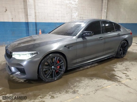 2020 BMW M5 Competition with VIN WBSJF0C04LCD78223, listed as a Copart auction lot 50374745 with 41,985 mi miles and Clean Title. Bid and sale history available at carsss.com. Image 1.