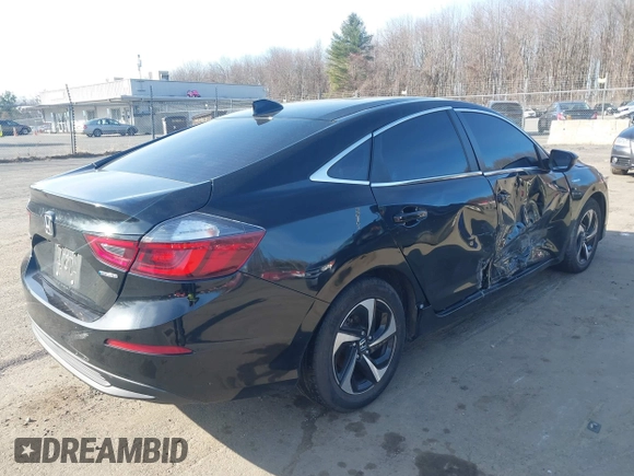 2022 Honda Insight EX with VIN 19XZE4F51NE013969, listed as a IAAI auction lot 41763418 with 90,385 mi miles and . Bid and sale history available at carsss.com. Image 4.