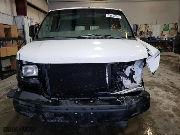 2012 Chevrolet Express Cargo Van with VIN 1GCSGAFX9C1102605, listed as a Copart auction lot 39816934 with 134,786 mi miles and Salvage Title. Bid and sale history available at carsss.com. Image 5.