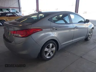 2012 Hyundai Elantra Limited with VIN KMHDH4AE2CU351643, listed as a IAAI auction lot 41433395 with 53,334 mi miles. Bid and sale history available at carsss.com. Image 4.
