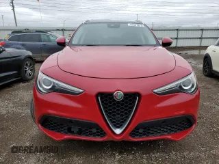 2018 Alfa Romeo Stelvio Ti z VIN ZASFAKBN7J7B80170, wystawiony jako Copart lot #53367875 z przebiegiem 94 603 mil mil oraz Czysty tytuł • Clean title. Historia ofert i sprzedaży dostępna na DreamBid. Obrazek 5.