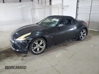2012 Nissan 370Z Touring with VIN JN1AZ4FH3CM370793, listed as a Copart auction lot 50504565 with 0 mi miles and Salvage Title. Bid and sale history available at carsss.com. Image 1.
