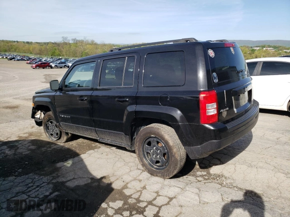 2017 Jeep Patriot 75th Anniversary with VIN 1C4NJRBB4HD127005, listed as a Copart auction lot 54665515 with 193,589 mi miles and Salvage Title. Bid and sale history available at carsss.com. Image 2.